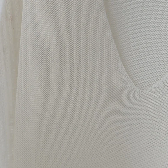 Alohas Triza Cream Knit Lace-Up Maxi Sweater Dress - Picture 13 of 15